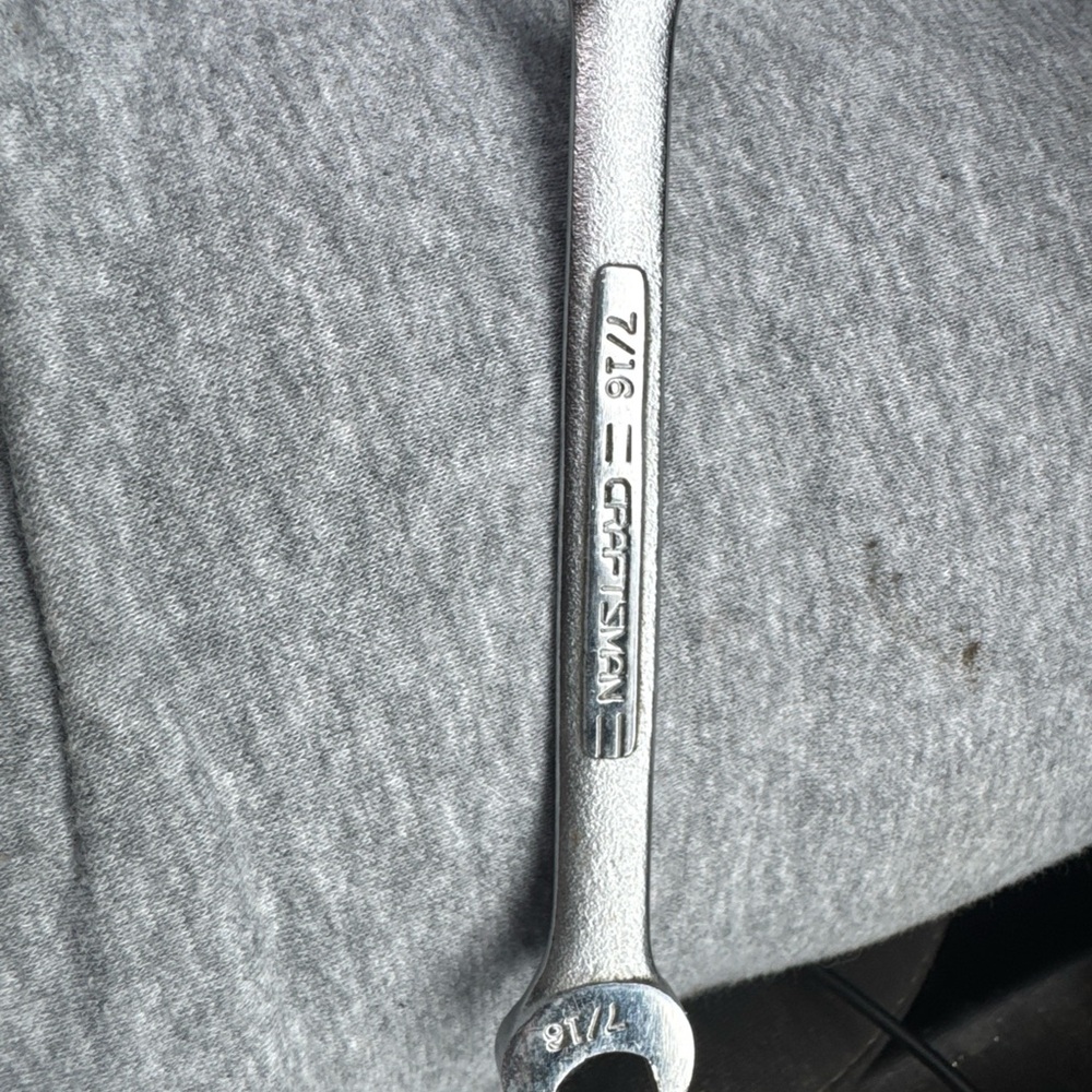 Craftsman 7/16" Combination Wrench - Silver